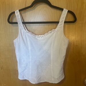Arianne White Lace Camisole Top